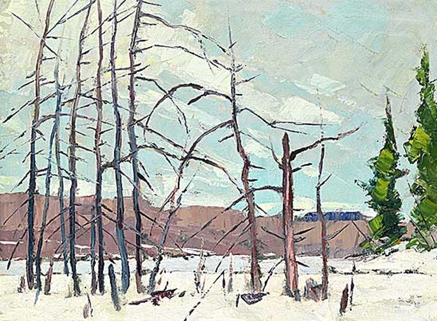 Robert Lee Chadwick (1905-1971) - Late Winter Landscape