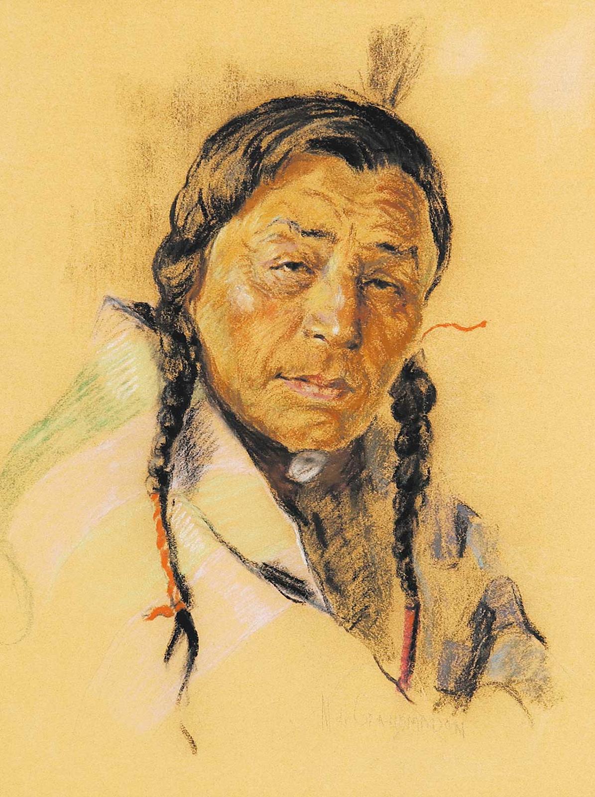 Nicholas (Nickola) de Grandmaison (1892-1978) - Untitled - Indian Brave