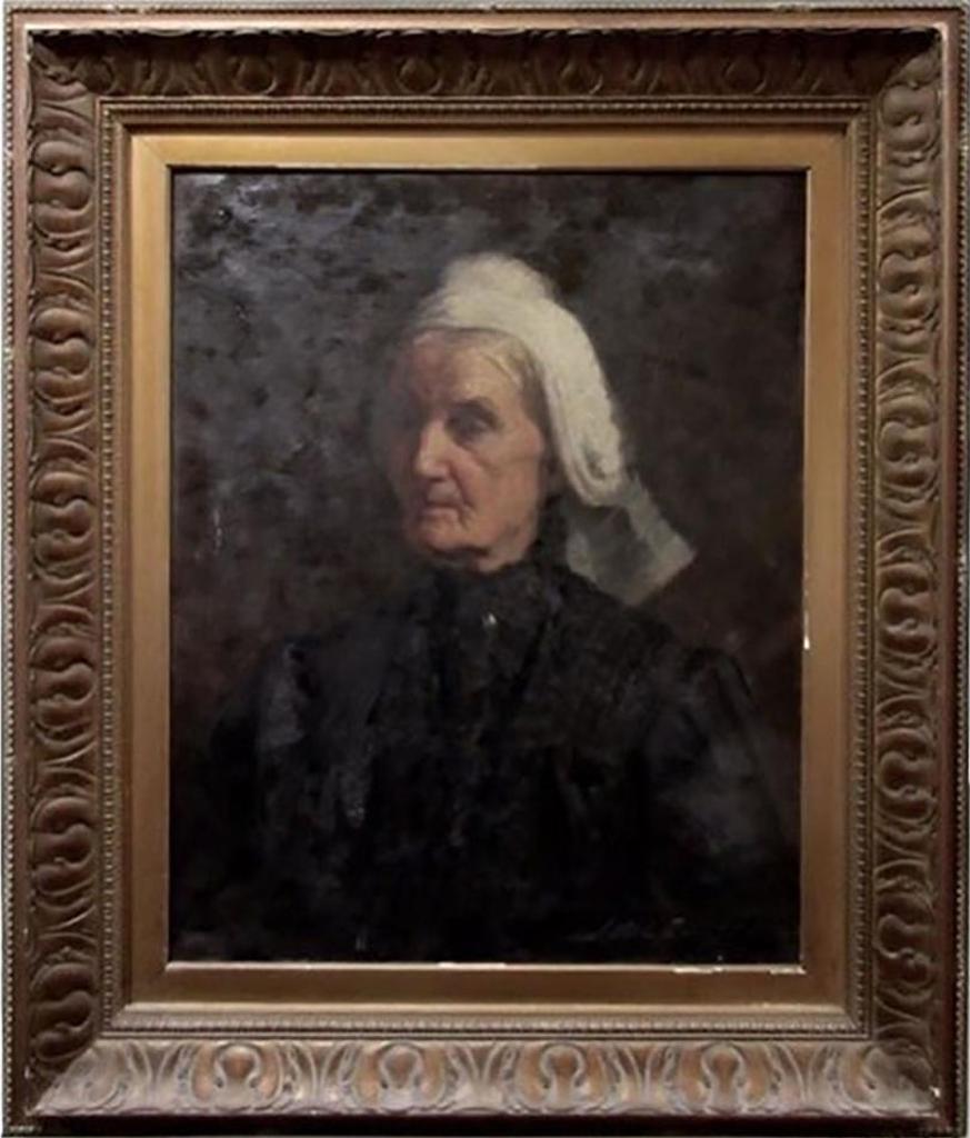 John Wycliffe Lowes Forster (1850-1938) - Portrait Of An Elderly Woman