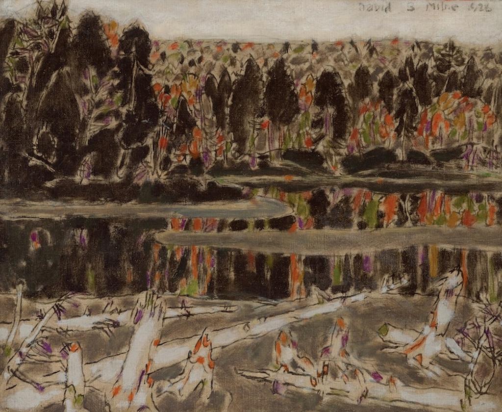 David Browne Milne (1882-1953) - Outlet of the Pond, Late Afternoon, 1926