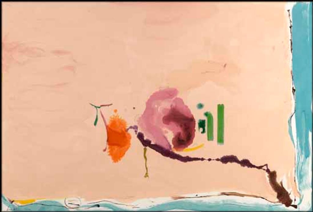 Helen Frankenthaler (1928-2011) - Flirt