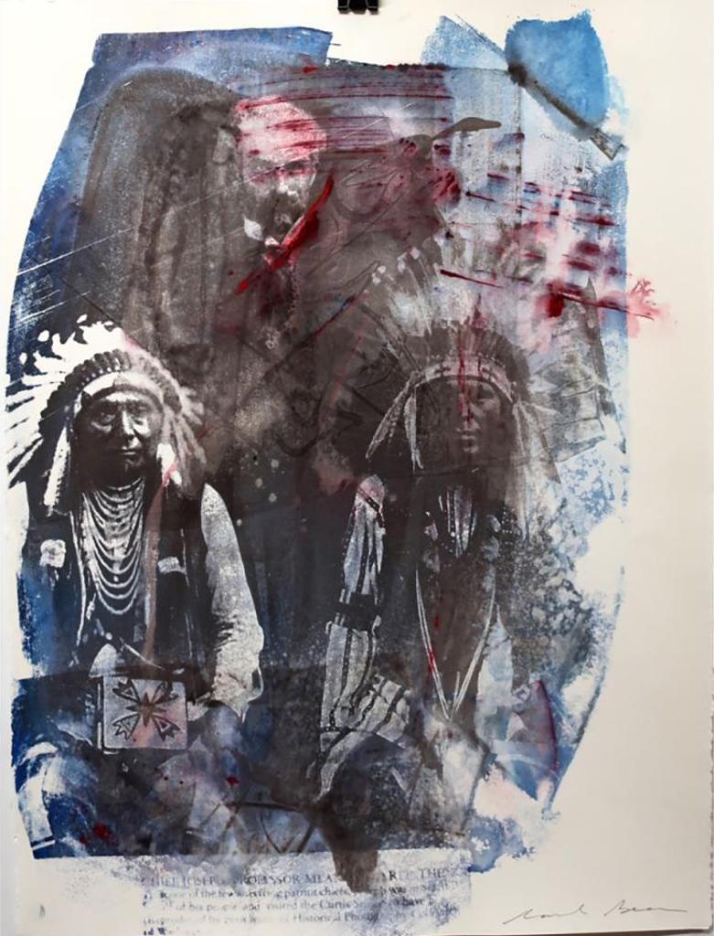 Carl Beam (1943-2005) - Untitled (Chief Joseph And Others)