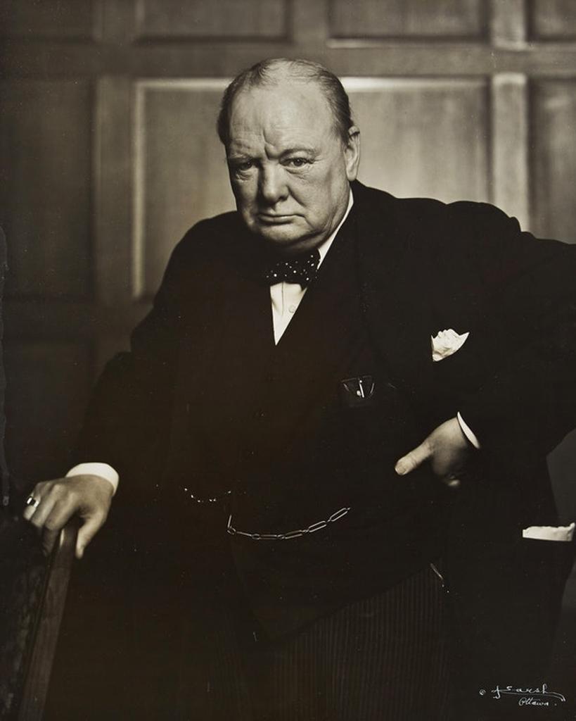 Yousuf Karsh (1908-2002) - Winston Churchill