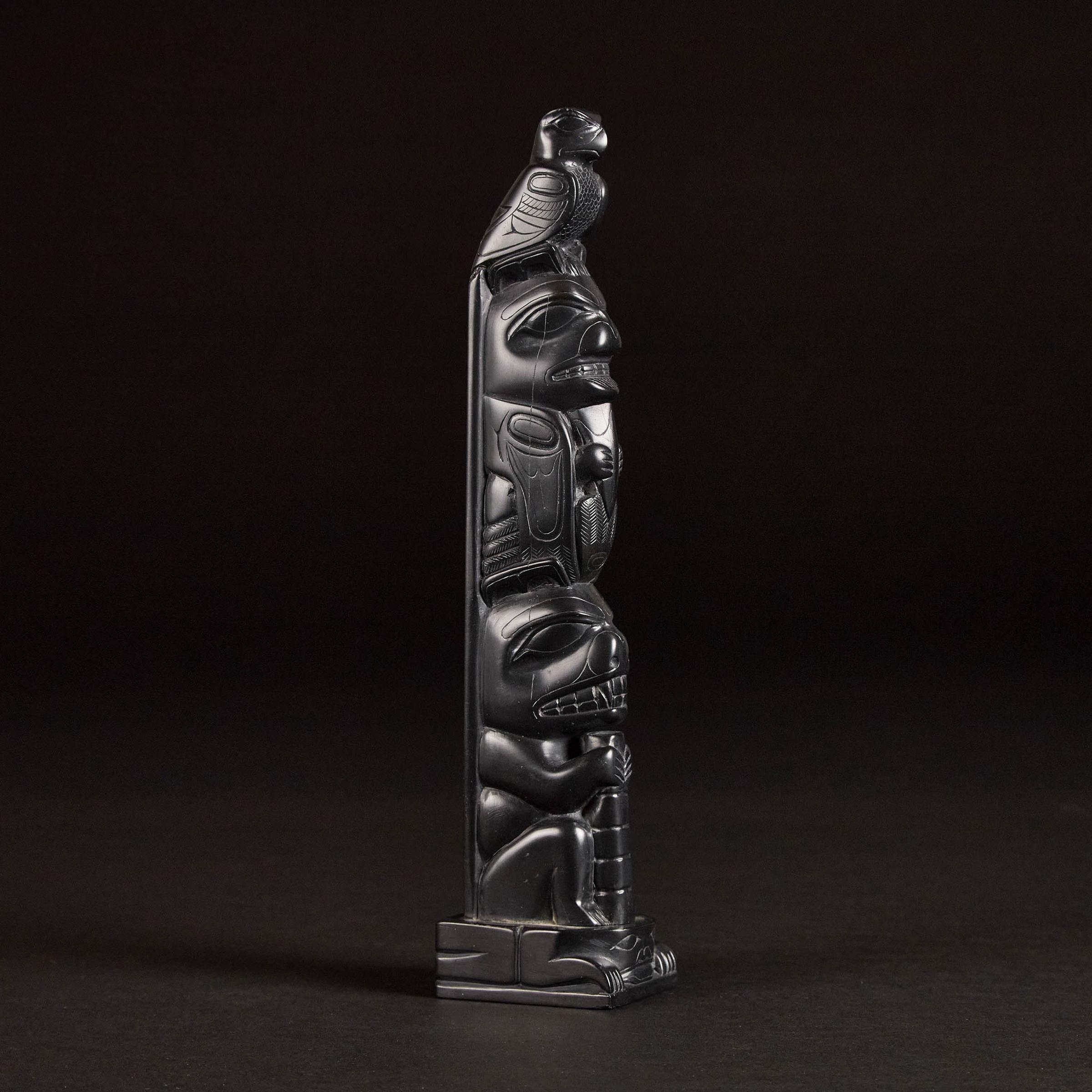 Tom Hans (1925) - Model Totem Pole