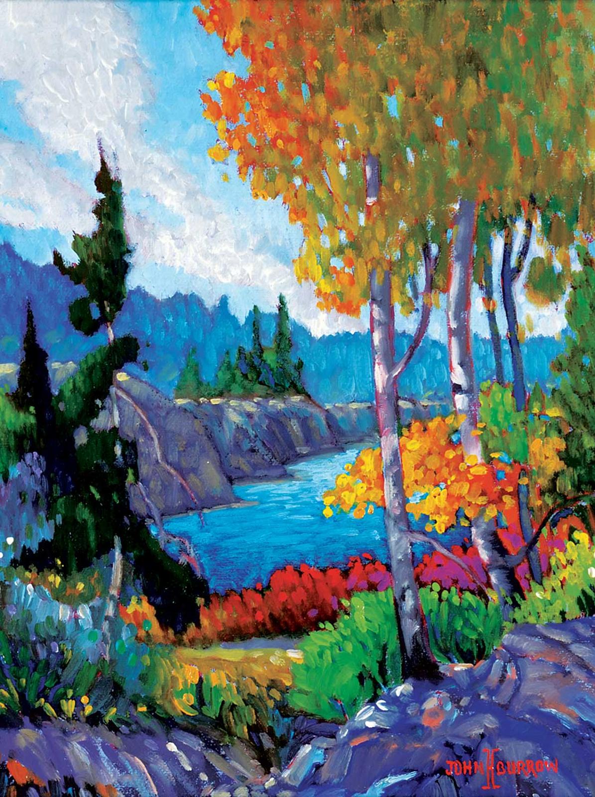 John H. Burrow (1955) - Spring at Long Lake