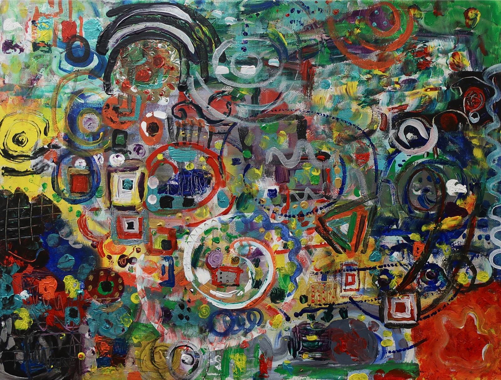 Sheldon Zuker - Untitled (Abstract)