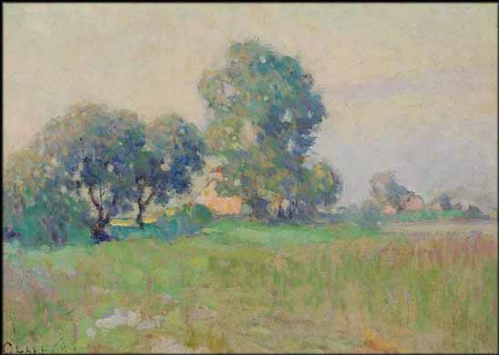 William Henry Clapp (1879-1954) - Misty Summer Morning, St-Eustache