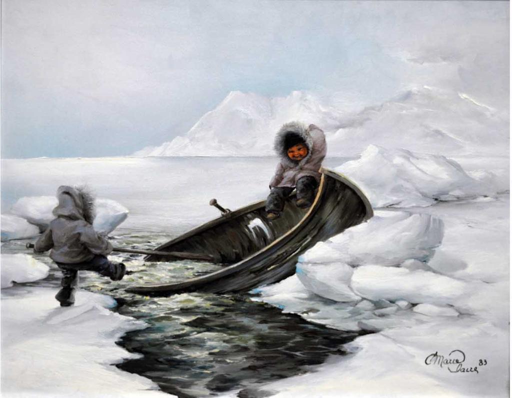 Marie Claire (1939-2002) - Jeux sur le canot brisé