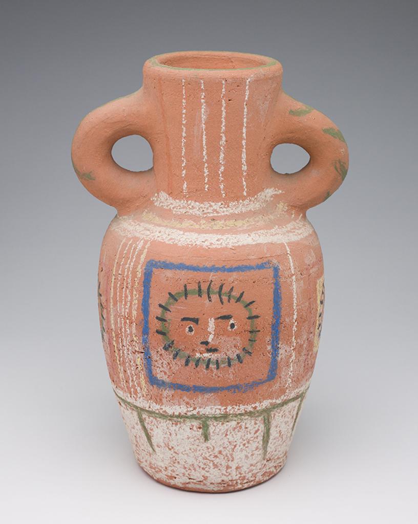 Pablo Ruiz Picasso (1881-1973) - Vase with Pastel Decoration