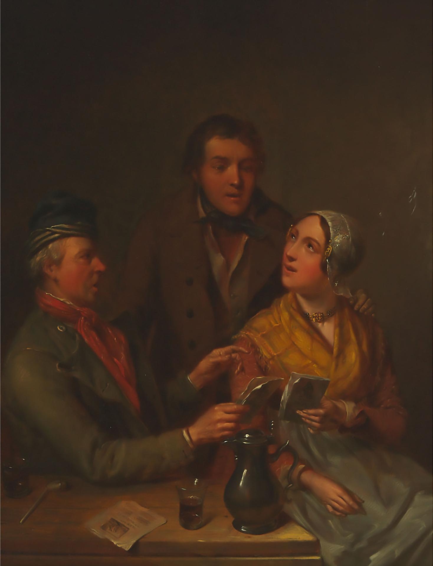 Jacob Akkersdijk - The Friends, 1850