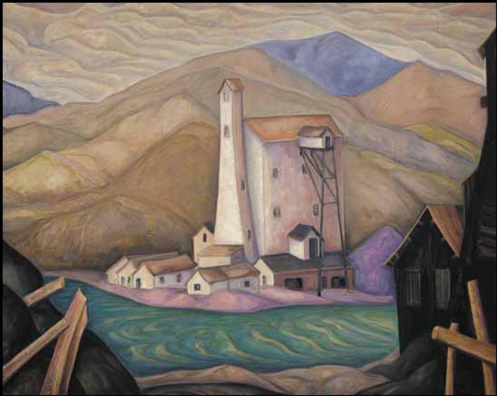Bess Larkin Housser Harris (1890-1969) - Old Mine Shaft, Cobalt