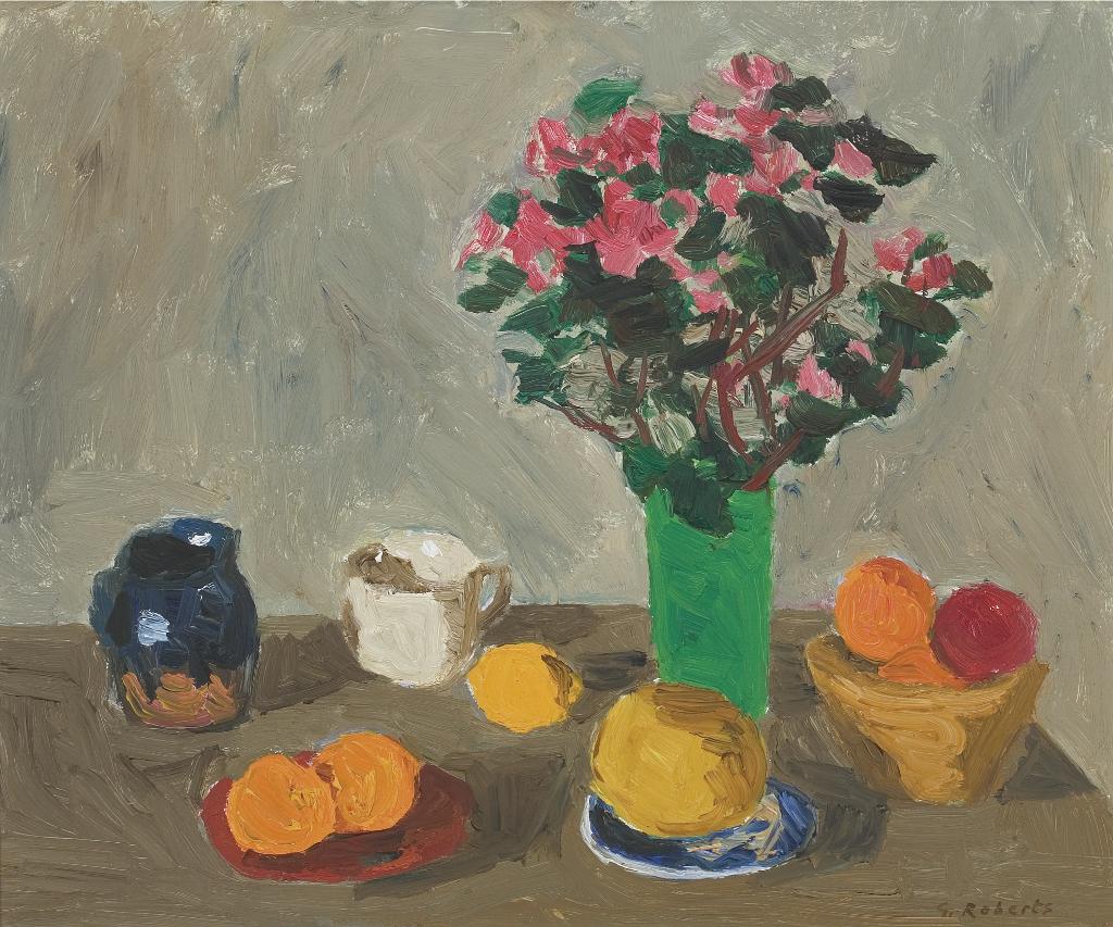 William Goodridge Roberts (1921-2001) - Still Life Of Fruit And Flowers