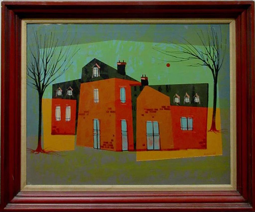 Antoine Dumas (1932) - Untitled (Row Houses)