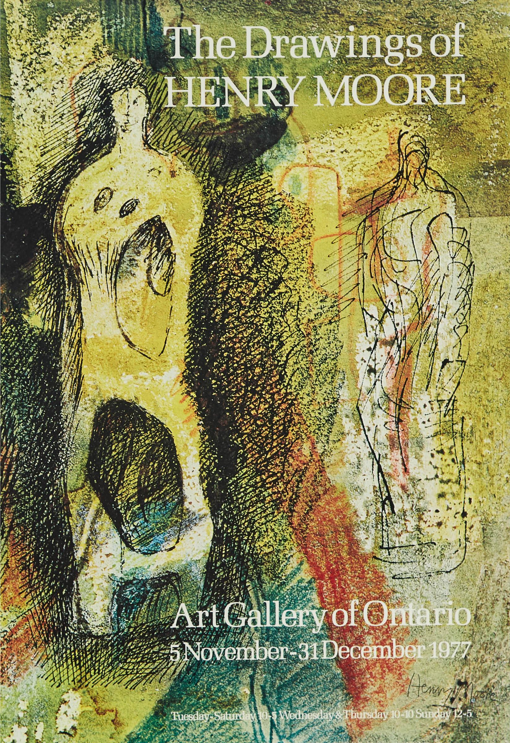 Henry Spencer Moore (1898-1986) - The Drawings Of Henry Moore, 1977
