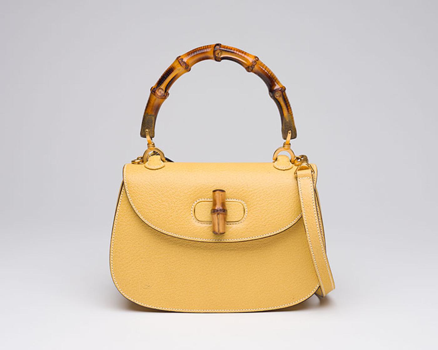 Gucci - A VINTAGE BAMBOO 1947 TOP HANDLE BAG