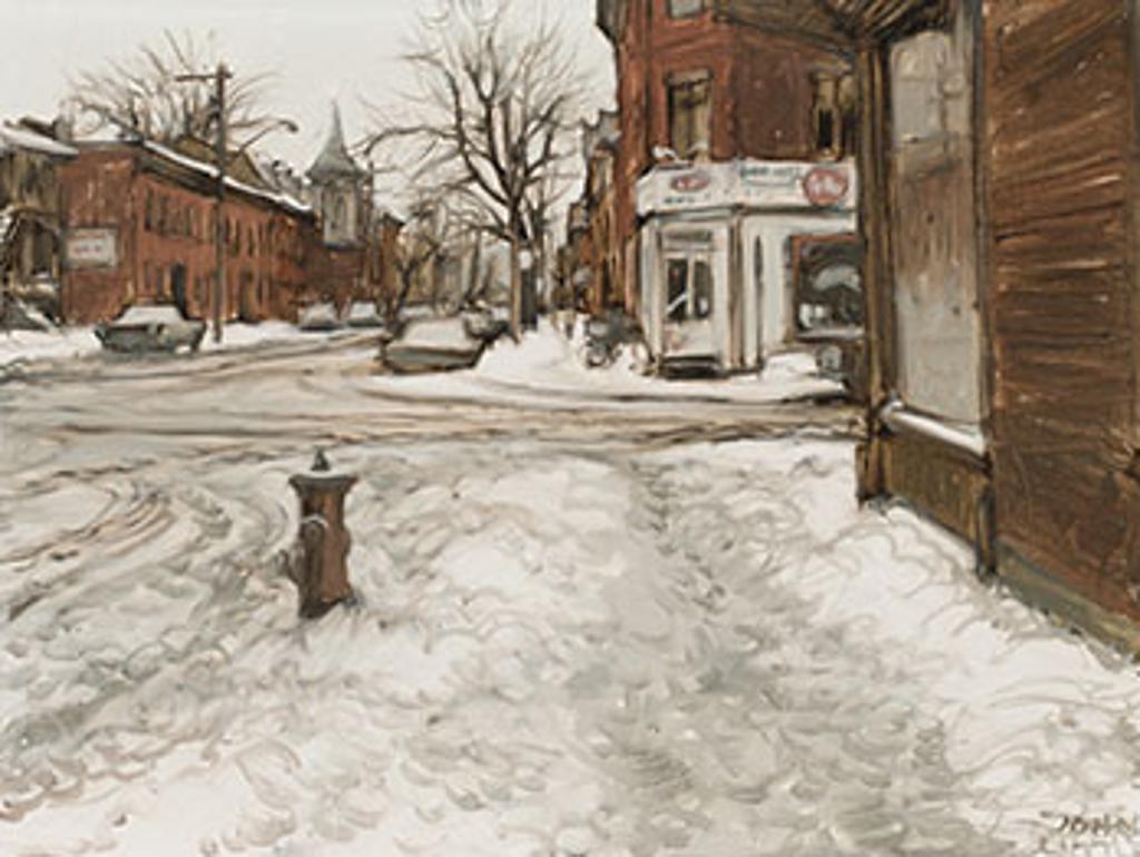 John Geoffrey Caruthers Little (1928-1984) - Rue Logan coin Panet, Montreal
