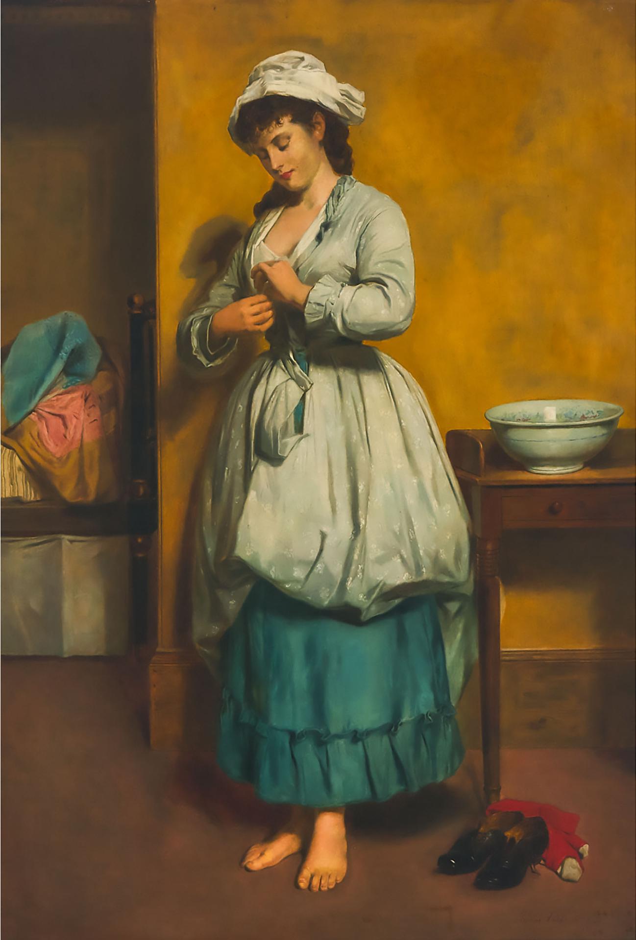 Thomas Faed (1826-1900) - The Morning Toilet, 1874