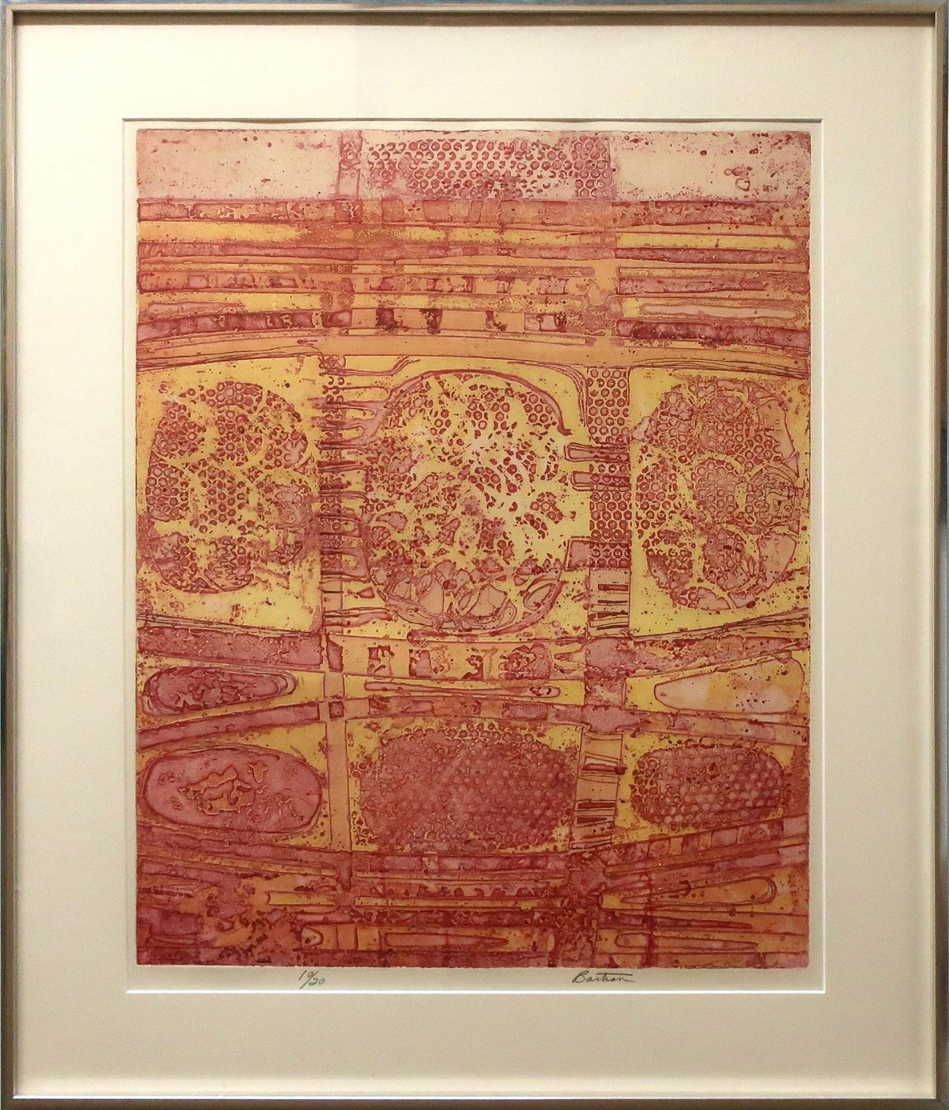 Edward John (Ted) Bartram (1938-2019) - Untitled (Tapestry Pattern)