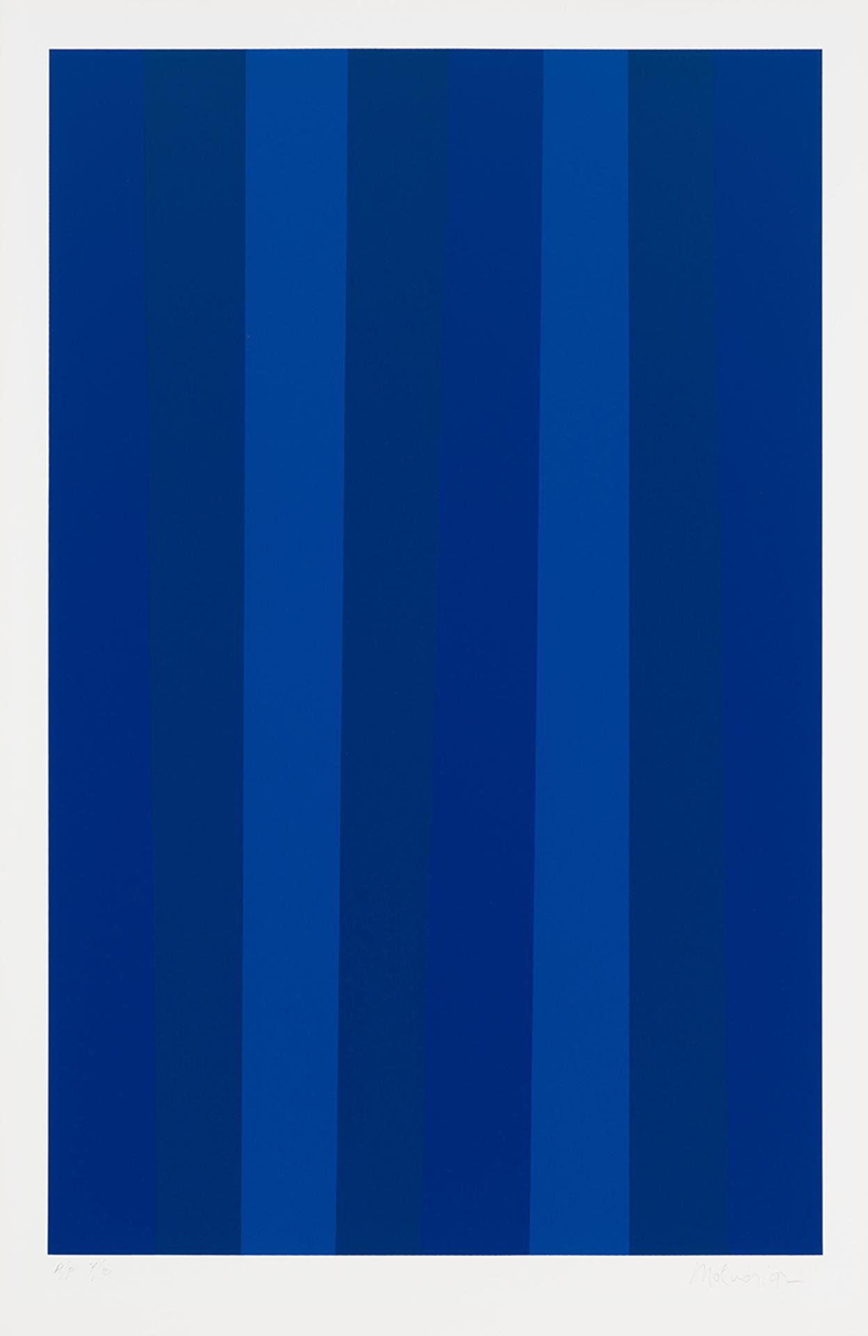 Guido Molinari (1933-2004) - Blue Quantifier #25