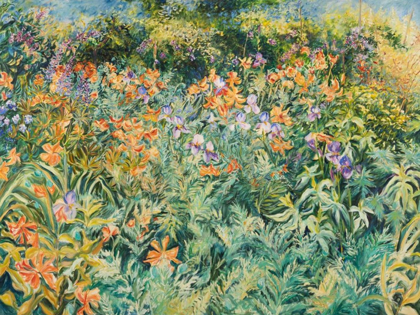 Jamie Evrard (1949) - A Victorian Garden