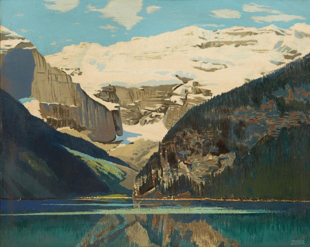 George Franklin Arbuckle (1909-2001) - Lake Louise, Canadian Rockies