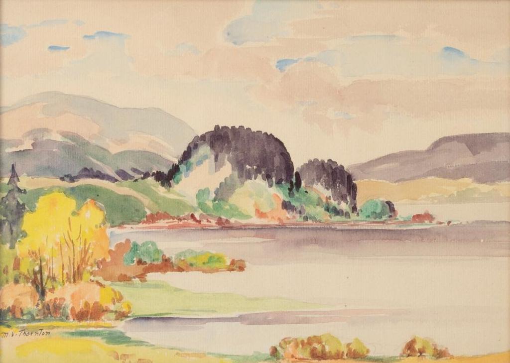 Mildred Valley Thornton (1890-1967) - Lake Scene
