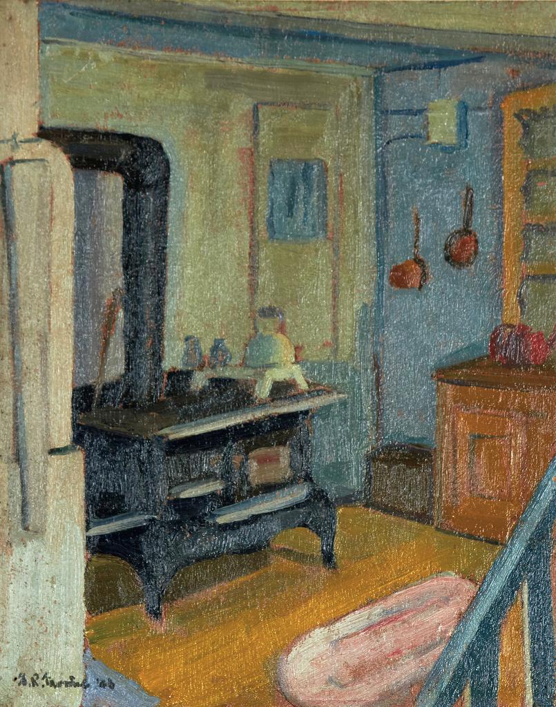 David Rousseau Morrice (1903-1978) - Addie's KItchen, Manitou