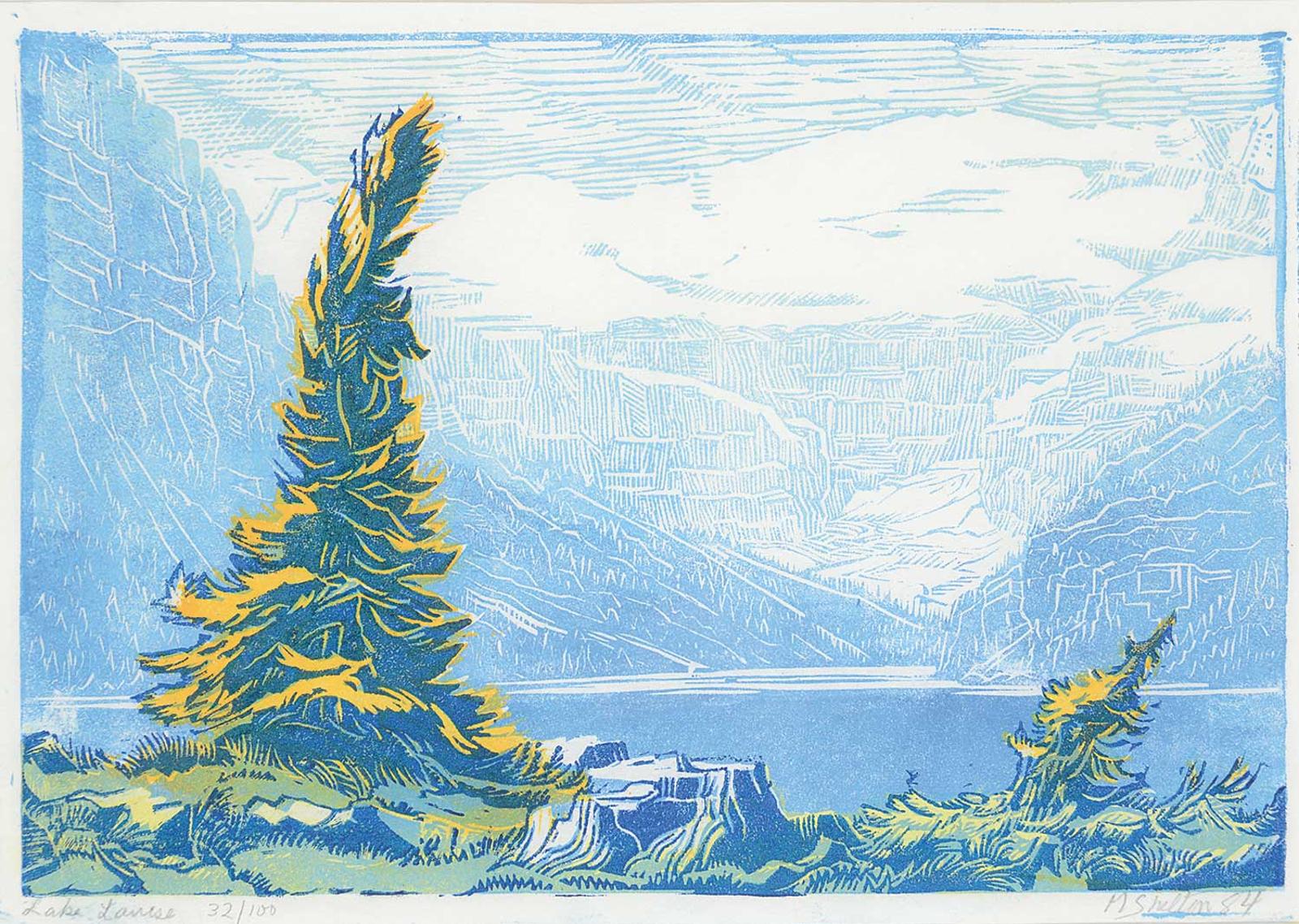 Margaret Dorothy Shelton (1915-1984) - Lake Louise  #32/100