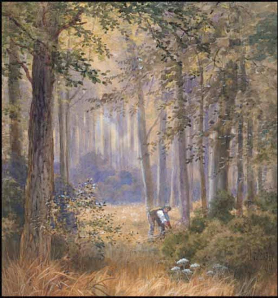 Joseph William Carey (1859-1937) - The Woodcutter