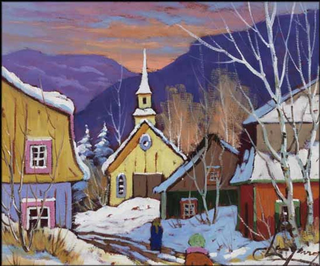Claude Langevin (1942) - Au milieu du village