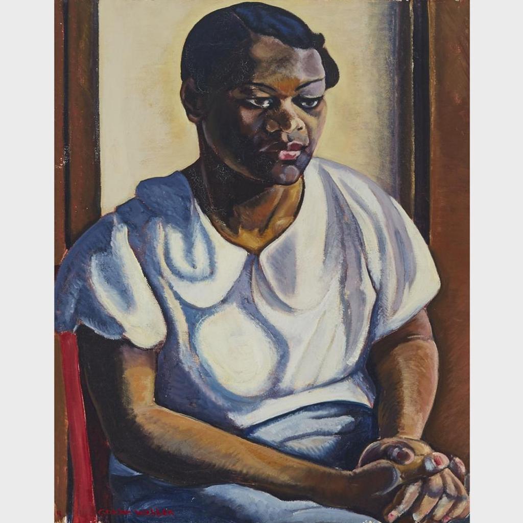 Gordon Mckinley Webber (1909-1965) - Portrait Of A Woman