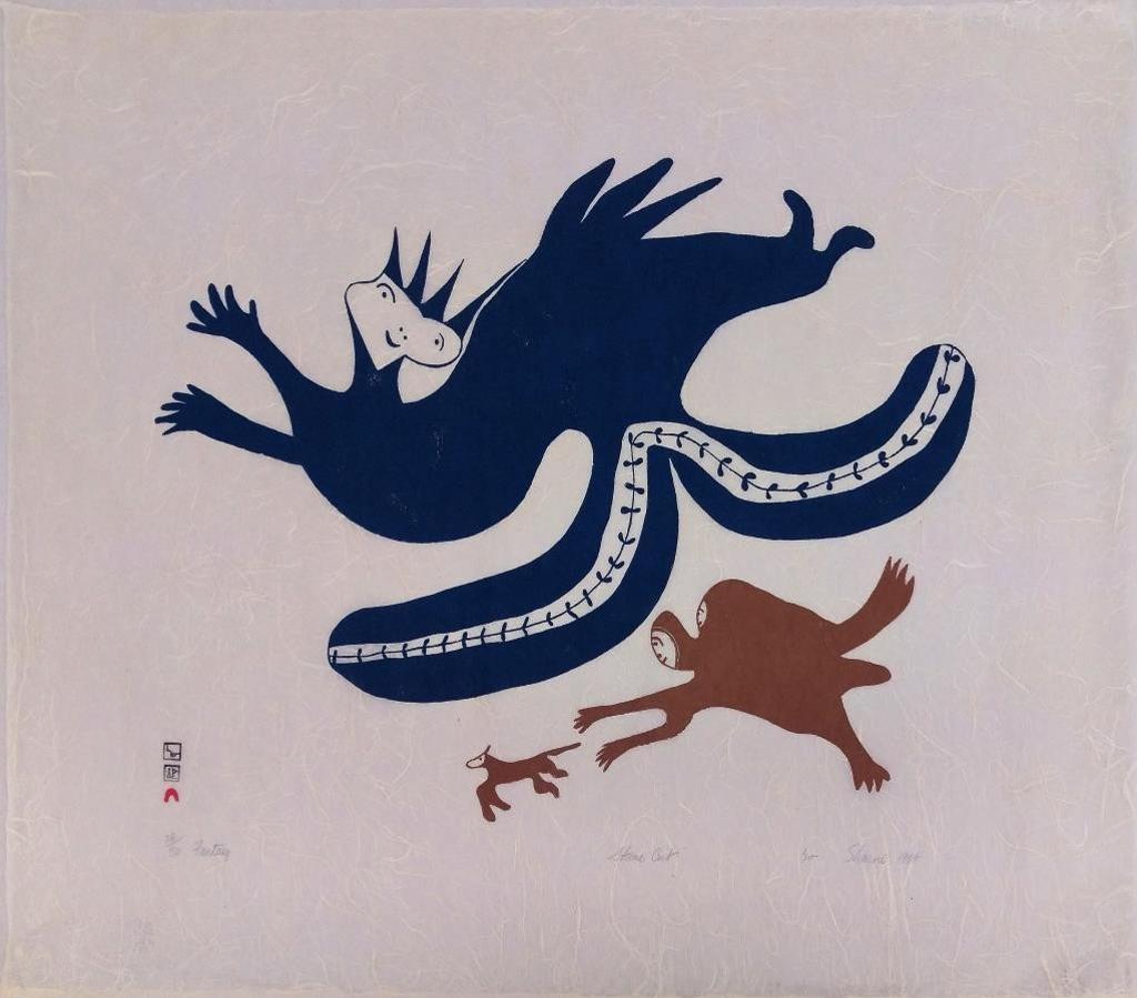 Sarni (Sharni) Pootoogook (1922-2003) - IYOLA KINGWATSIAK, 1933-2000