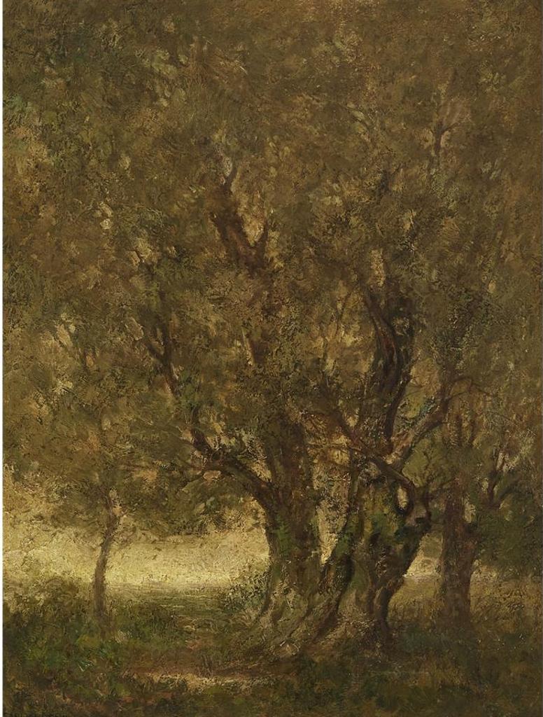 Carl Henry Von Ahrens (1863-1936) - The Old Beech Tree