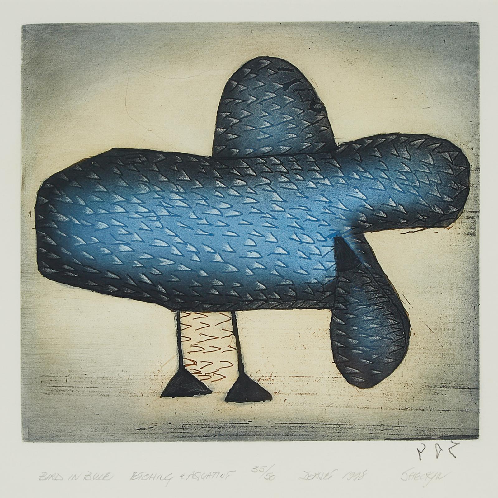 Sheojuk Etidlooie (1932-1999) - Bird In Blue