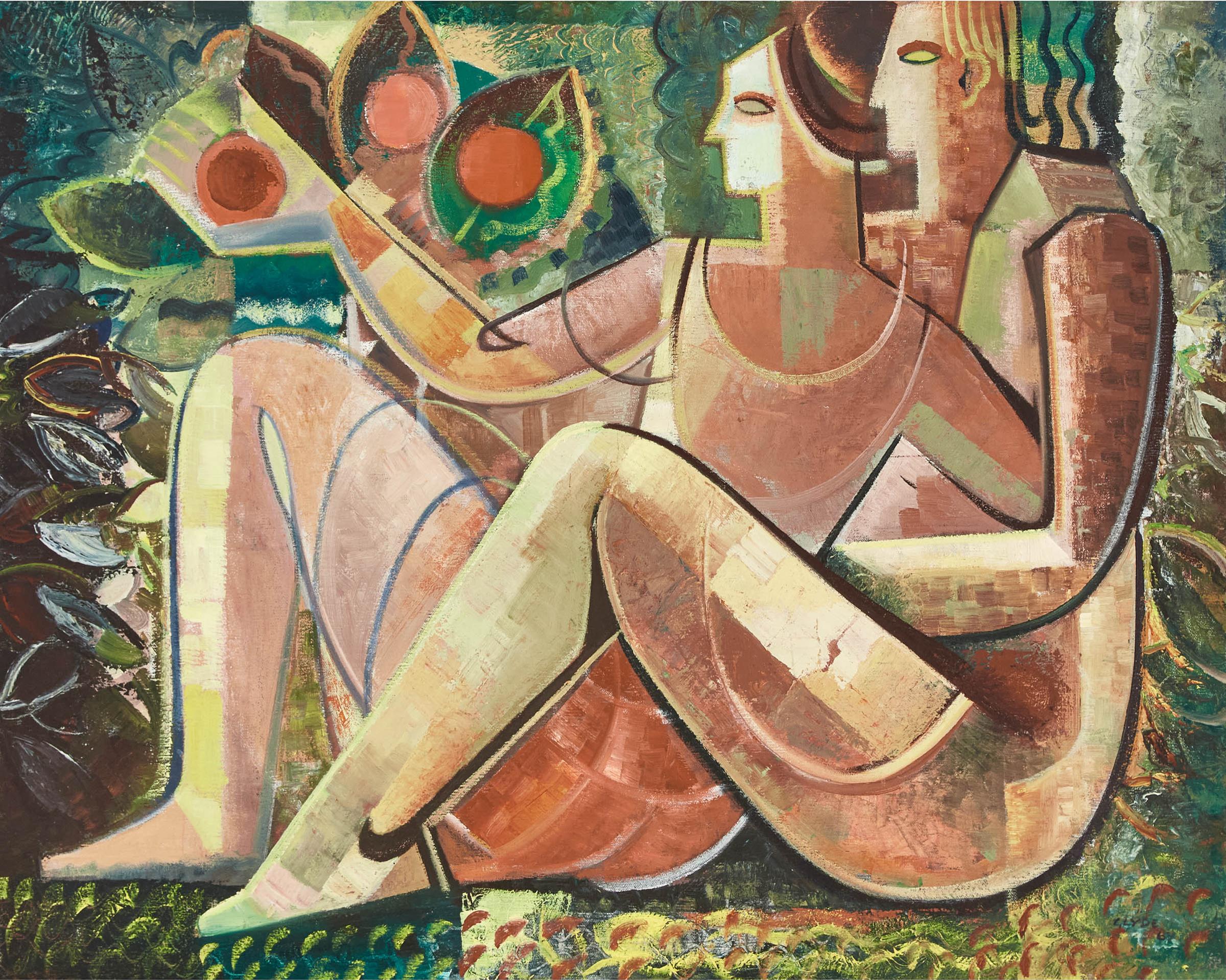 Henry George Glyde (1906-1998) - ADAM & EVE, 1967