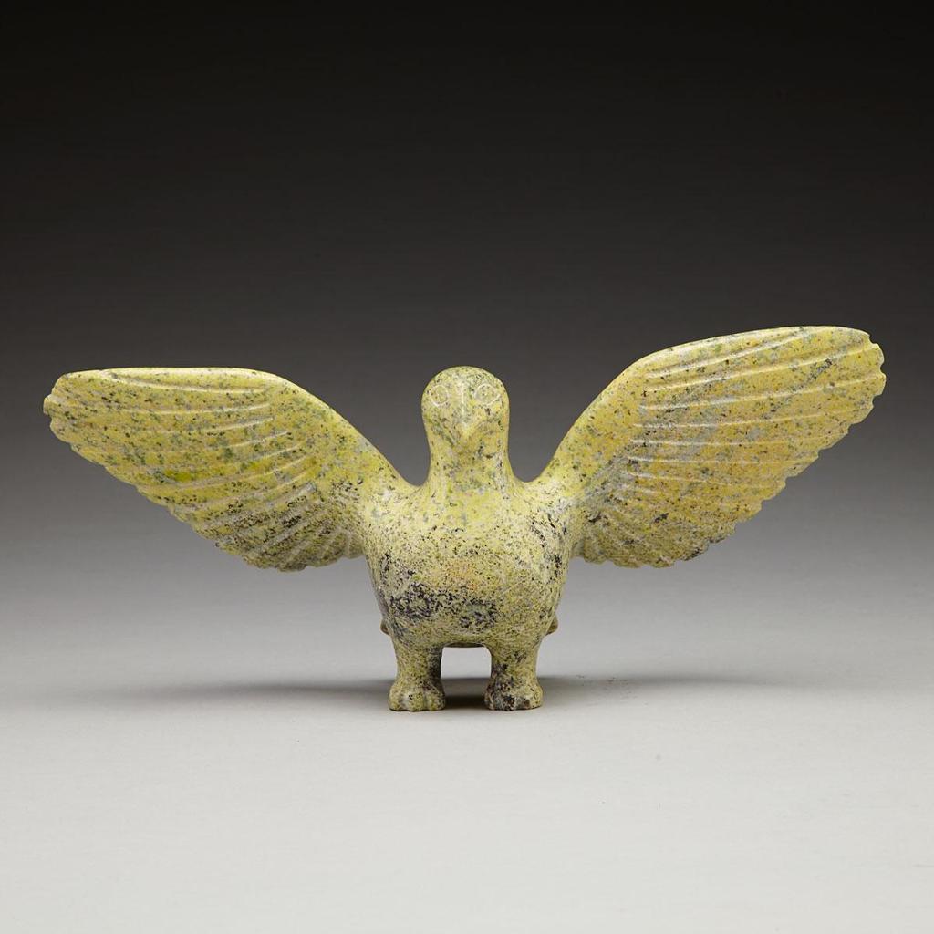 Abraham Etungat (1911-1999) - Bird With Wings Spread