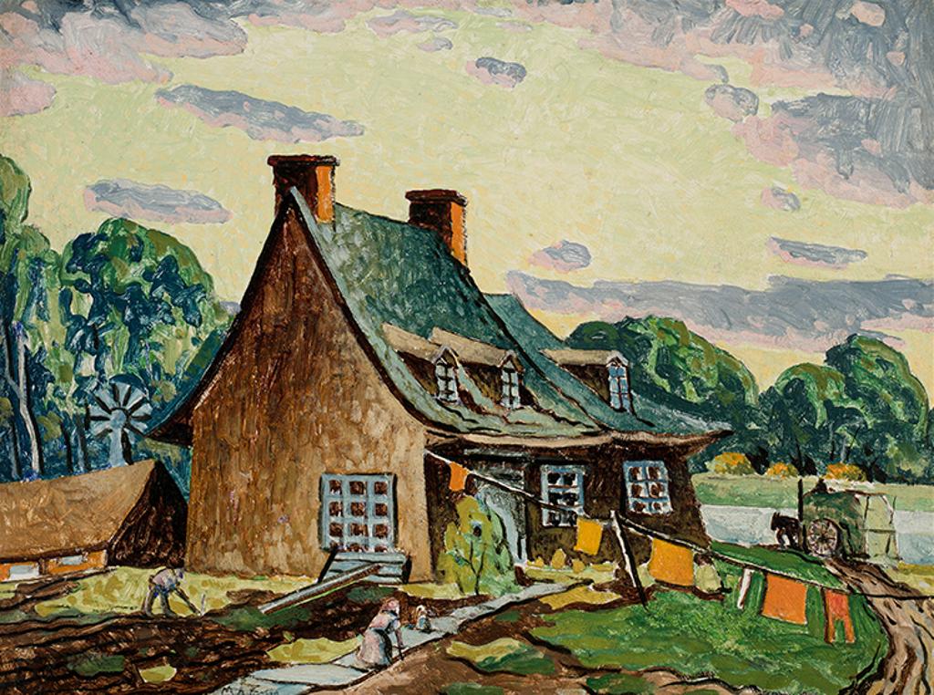 Marc-Aurèle Fortin (1888-1970) - La maison brune