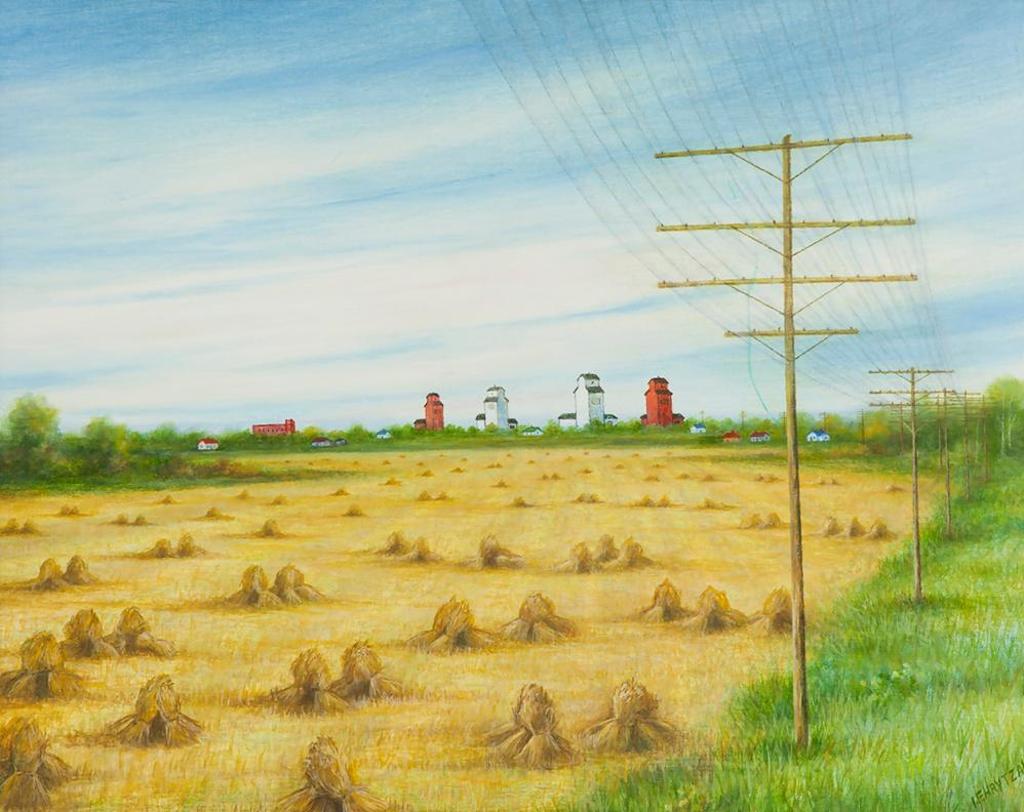 Isadore E. Hrytzak - Untitled - Field and Elevators