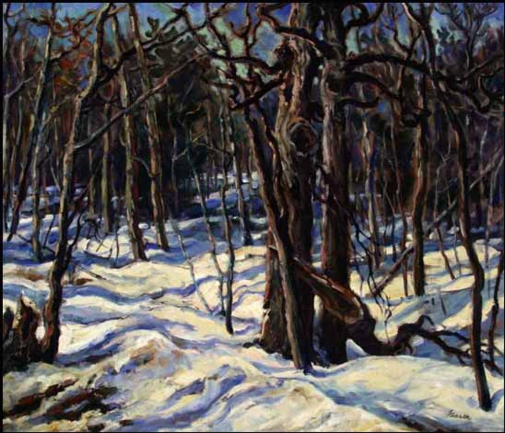 Donald Gordon Fraser (1921-2003) - Winterwoods, BOB Cageon Country (00530/2013-T600)