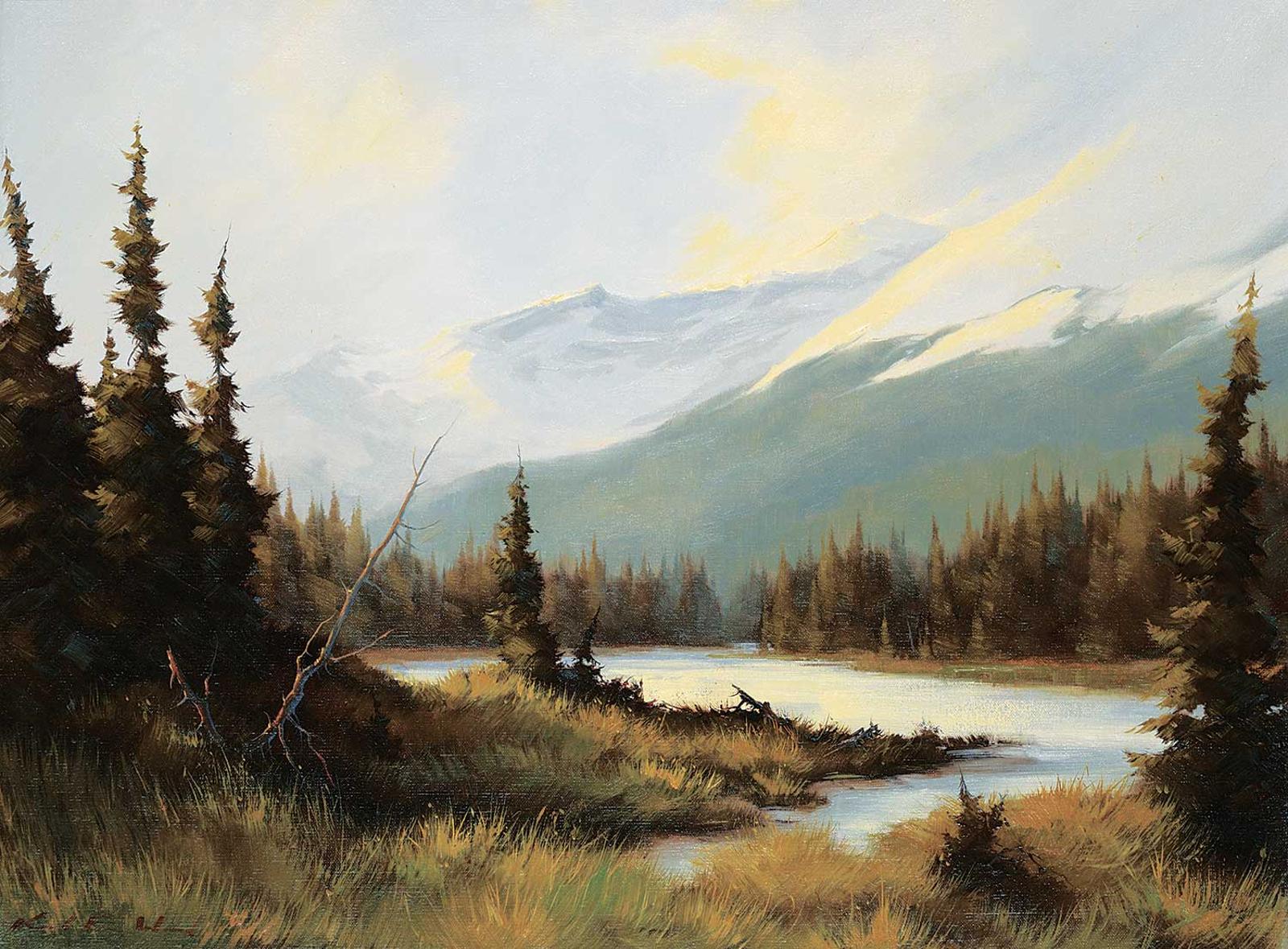 Karl E. Wood (1944-1990) - White Goat Pass - Banff Nat.'l Park