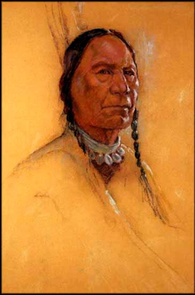 Nicholas (Nickola) de Grandmaison (1892-1978) - Blood Indian from Browning, Montana