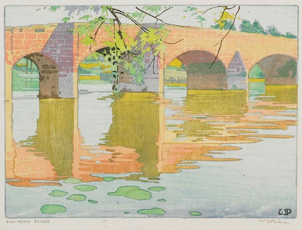 Walter Joseph (W.J.) Phillips (1884-1963) - Eckington Bridge
