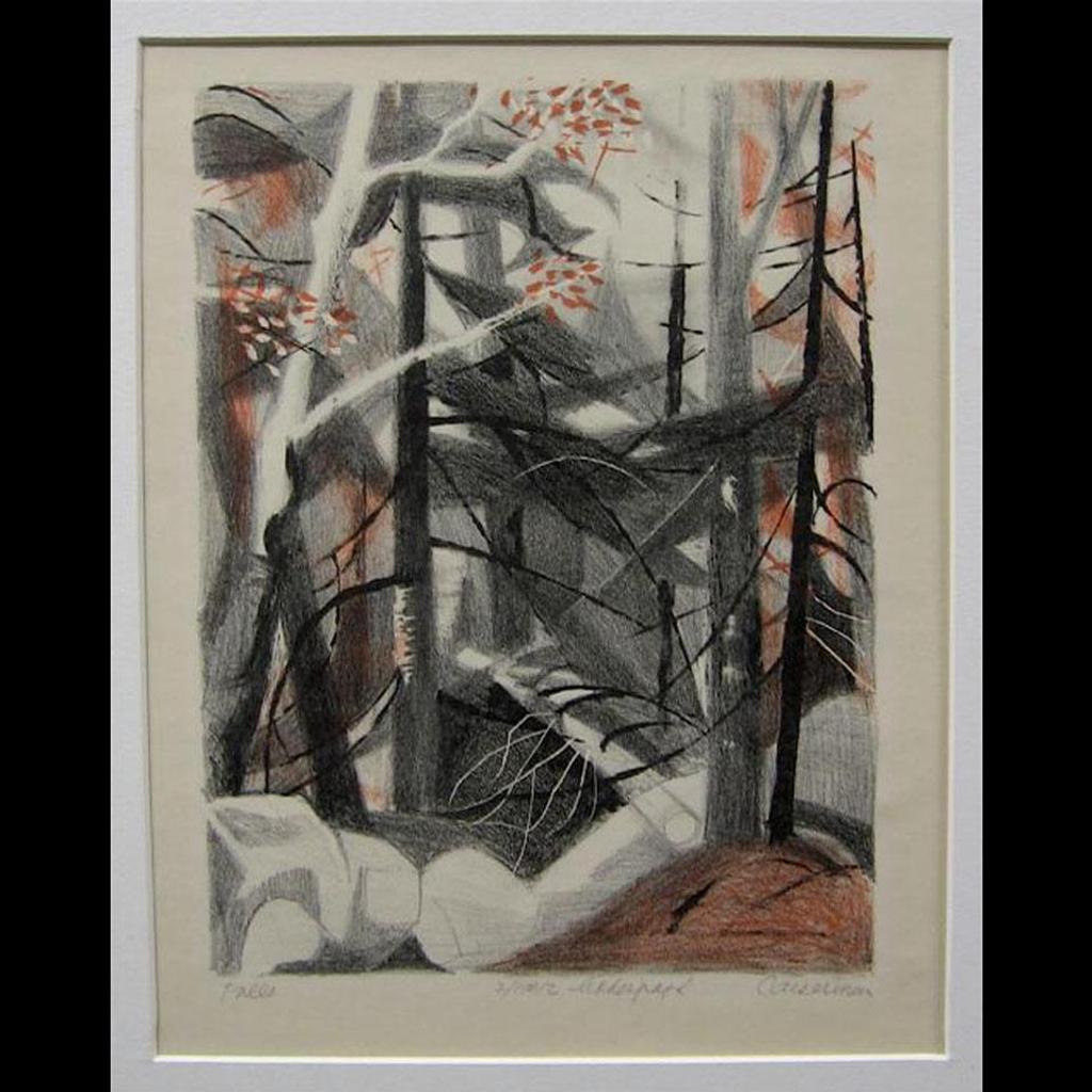Ghitta Caiserman-Roth (1923-2005) - Trees; Spruce Cove