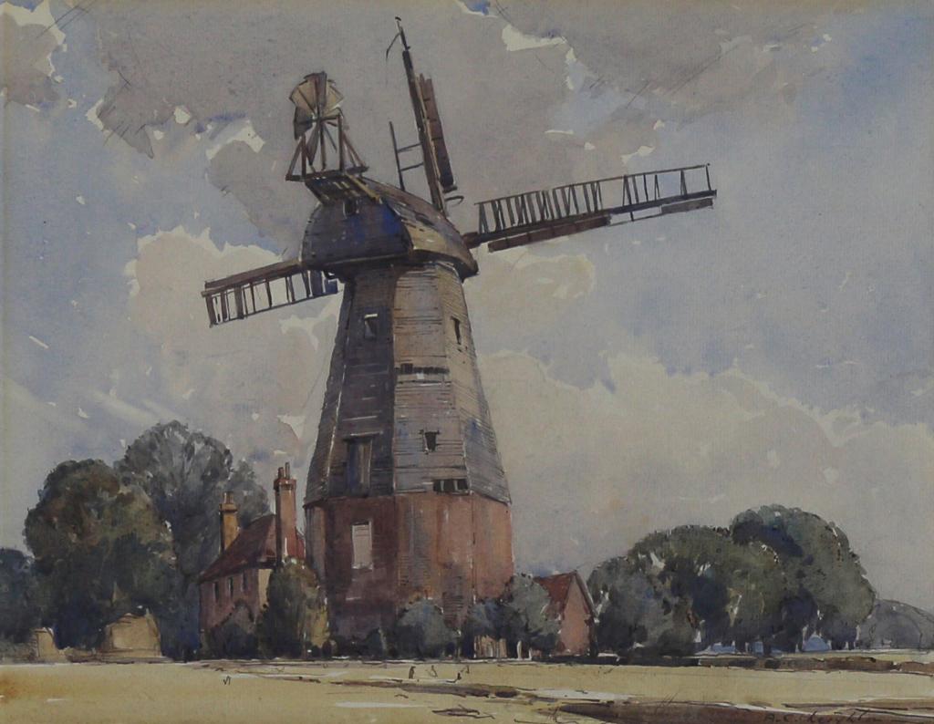 Alfred Crocker Leighton (1901-1965) - Biddenden Mill, England