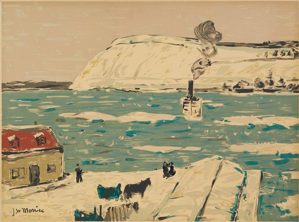 James Wilson Morrice (1865-1924) - The Ferry, Quebec