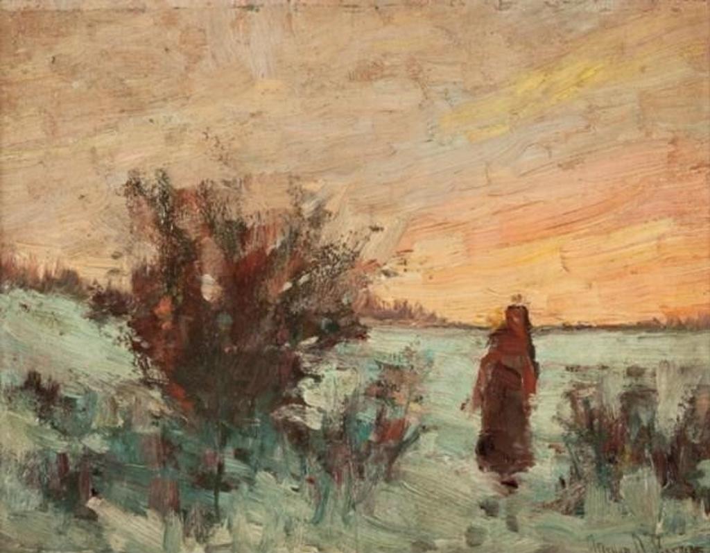 Arthur Dominique Rozaire (1879-1922) - Sunset, Cap Diamond