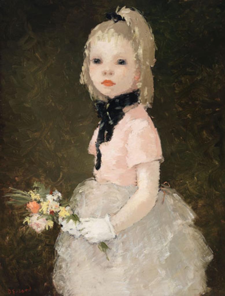 Dietz Edzard (1893-1963) - Portrait of a Young Girl