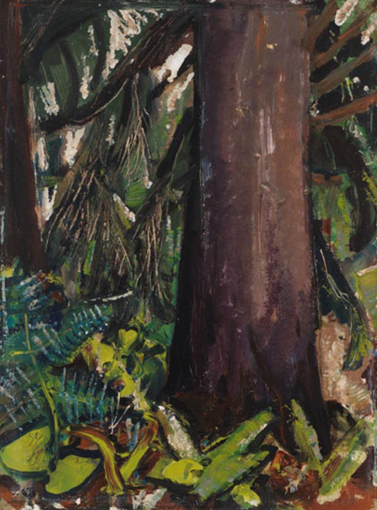 Arthur Lismer (1885-1969) - Tree in Forest, BC