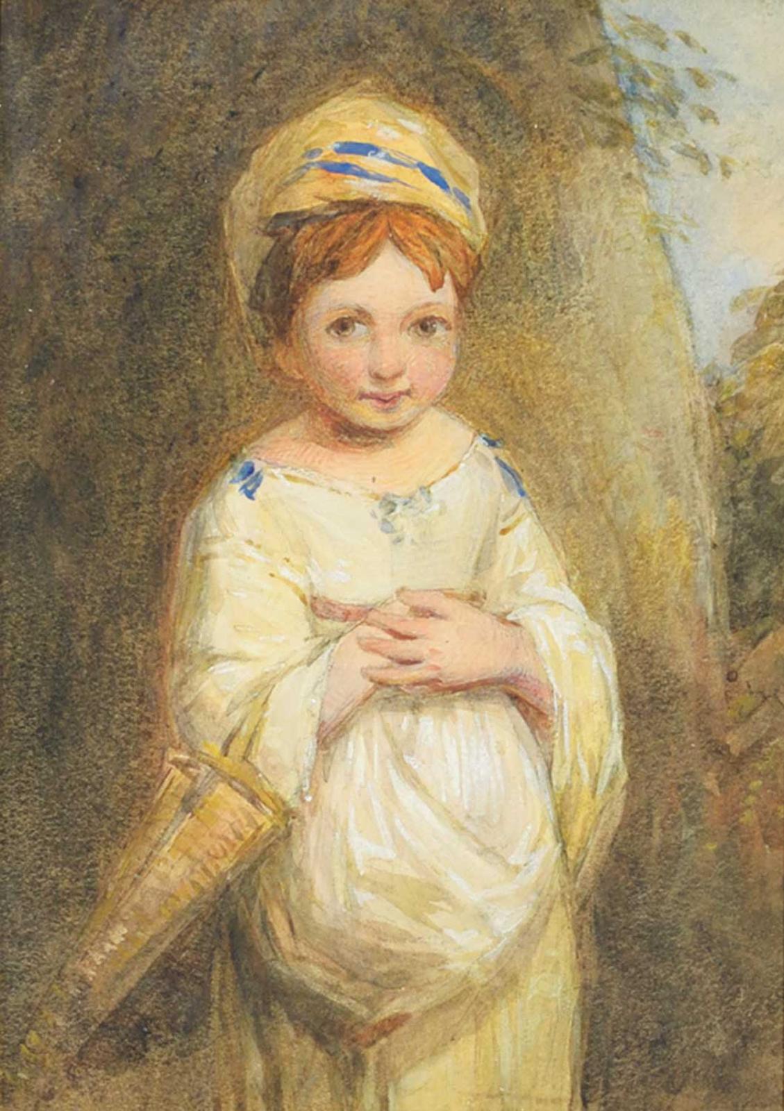 British Columbia School (1810) - Untitled - Girl in White
