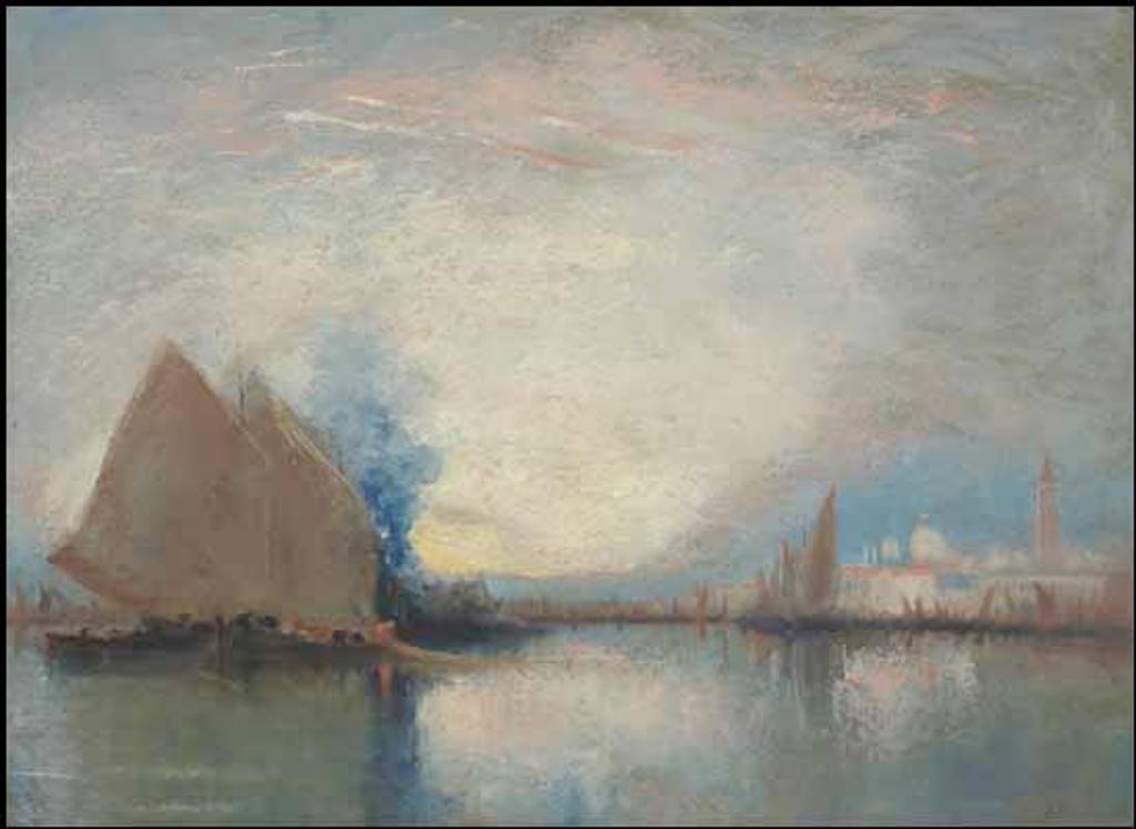 John A. Hammond (1843-1939) - Evening, Venice